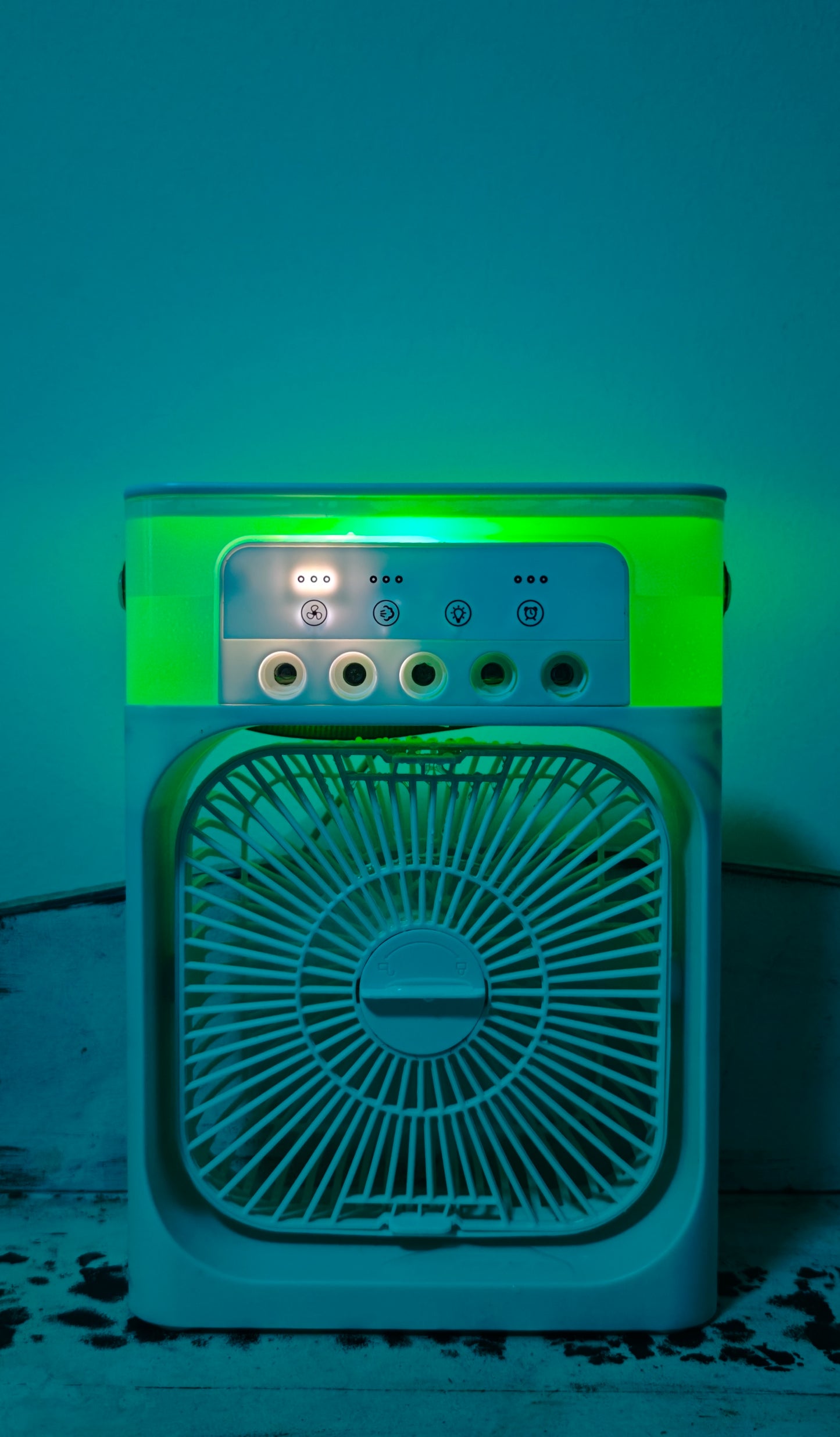 Multifunkciós Asztali Ventilátor + Szilikon Jégkocka Készítő Szett