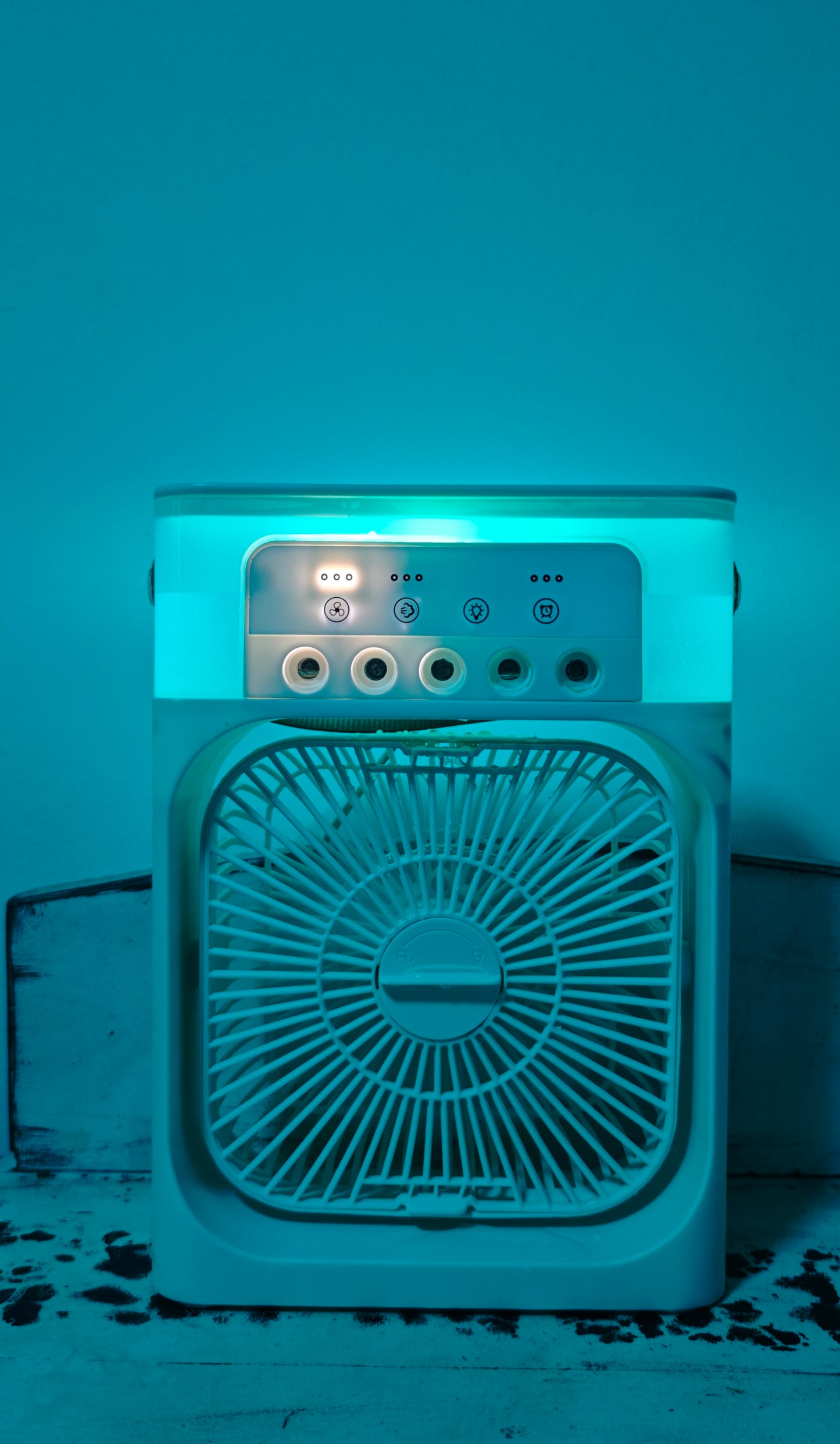 Multifunkciós Asztali Ventilátor + Szilikon Jégkocka Készítő Szett
