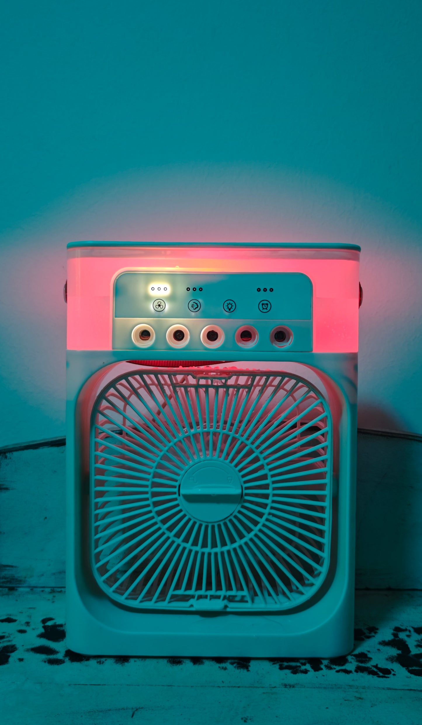 Multifunkciós Asztali Ventilátor + Szilikon Jégkocka Készítő Szett